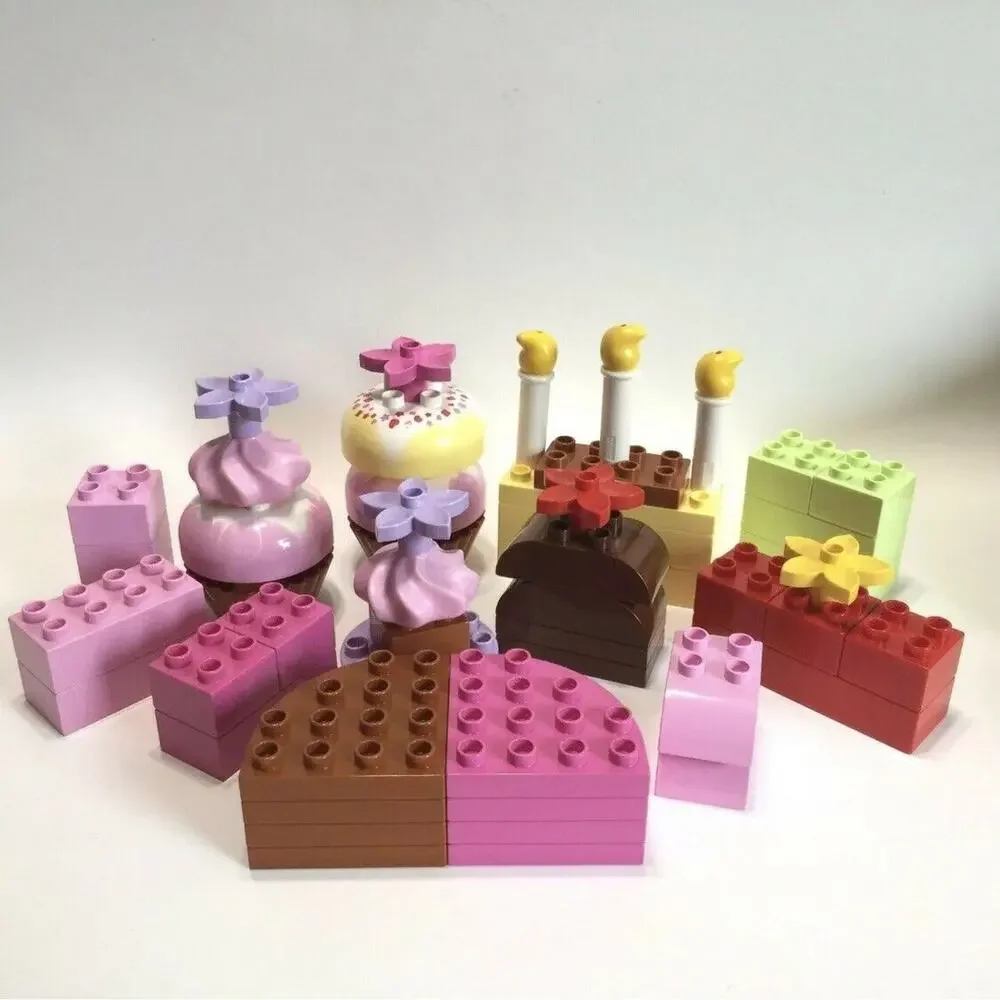 Lego Duplo 6785 Creative Cakes Cupcakes Muffins Food Building Set Missing Tray